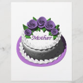 Muttertag Cake Flyer (Vorne)