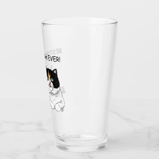 Muttertag Calico Katze Glas (Links)