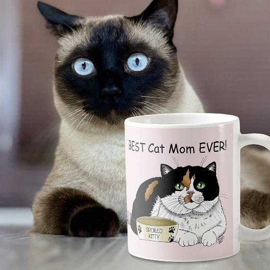 Muttertag Calico Katze Kaffeetasse