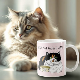 Muttertag Calico Katze Kaffeetasse