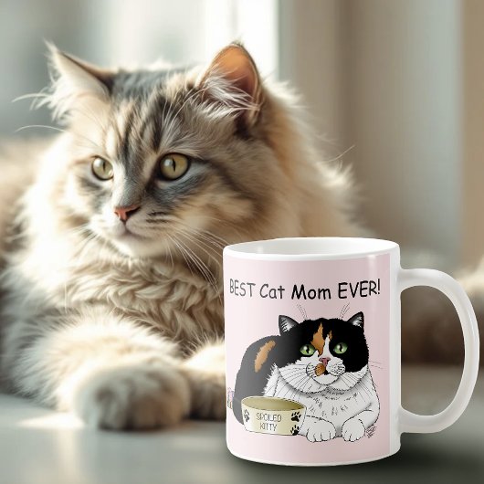 Muttertag Calico Katze Kaffeetasse