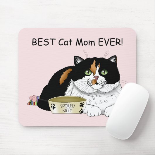 Muttertag Calico Katze Mousepad (Mit Mouse)