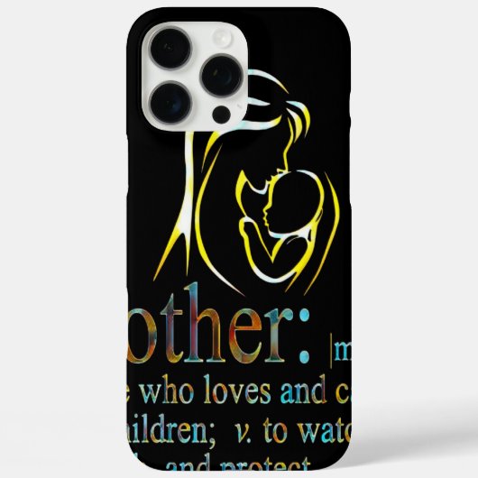 Muttertag  Case-Mate iPhone hülle (Rückseite)