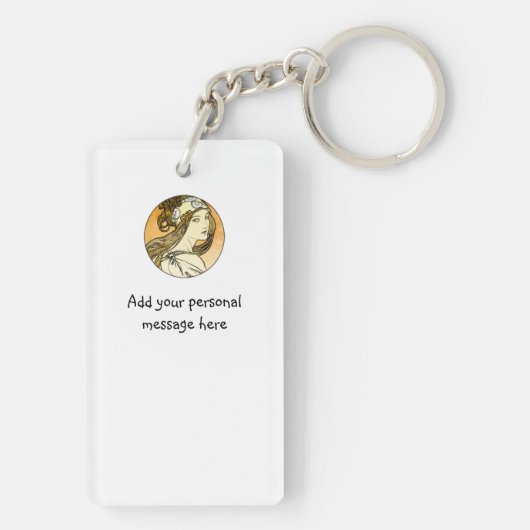 Muttertag Christlich inspirierte Sitte Schlüsselanhänger (Rückseite)