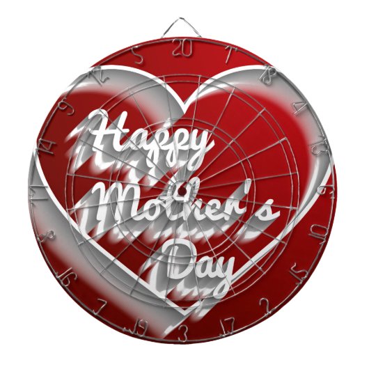 Muttertag Dartscheibe (vorne)