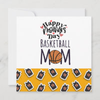 Muttertag der Basketball-Mutter an Mama