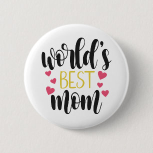 Muttertag der besten Mama der Welt  Button