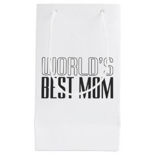 Muttertag der besten Mama der Welt Geschenktasche Kleine Geschenktüte