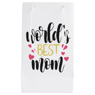 Muttertag der besten Mama der Welt Geschenktasche Kleine Geschenktüte