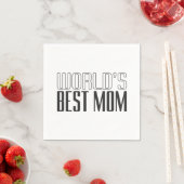 Muttertag der besten Mama der Welt | Serviette (Beispiel)