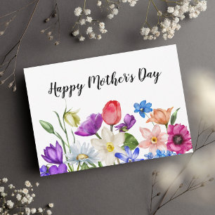 Muttertag der blühenden Wildblume