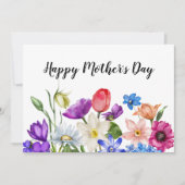 Muttertag der blühenden Wildblume (Vorderseite)