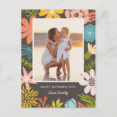 Muttertag der Blumengestelle Postkarte (Vorderseite)