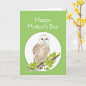 Muttertag, der dich Liebe, Niedliches Scheunenusch Karte (Gelbe Blume)