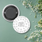 Muttertag der Elefanten Magnet