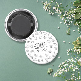 Muttertag der Elefanten Magnet