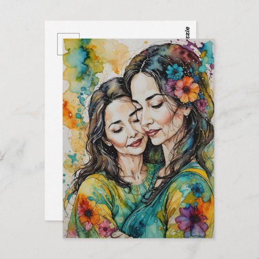 Muttertag der "Ewigen Anleihe" Postkarte (Vorne/Hinten)