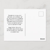 Muttertag der "Ewigen Anleihe" Postkarte (Rückseite)