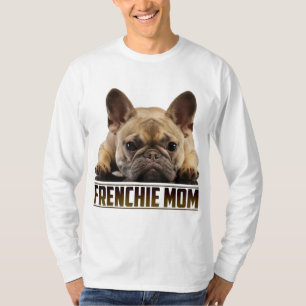 Muttertag der französischen Mama für Bulldogge-Mam T-Shirt