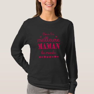 Muttertag der Frauen beste Mutter der Welt T-Shirt