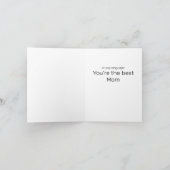 Muttertag der Fremdsprache Karte (Innenseite)