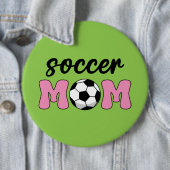 Muttertag der Fußball-Mama Button (Beispiel)