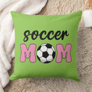 Muttertag der Fußball-Mama Kissen