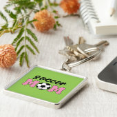 Muttertag der Fußball-Mama Schlüsselanhänger (Seite)