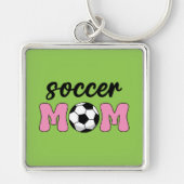 Muttertag der Fußball-Mama Schlüsselanhänger (Vorne)