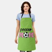 Muttertag der Fußball-Mama Schürze (Getragen)