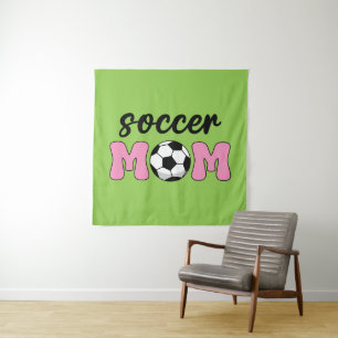 Muttertag der Fußball-Mama Wandteppich