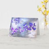 Müttertag der Großmutter Karte (Gelbe Blume)