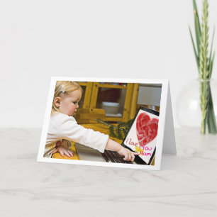 Muttertag der Grußkarte Karte