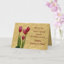 Muttertag der Grußkarte