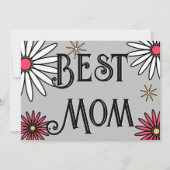 Muttertag der hellen Flora Karte (Vorderseite)