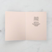 Muttertag der Lieblingsfarbe der Mama Karte (Innenseite)