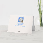 Muttertag der Mama-Ziege Karte (Rückseite)