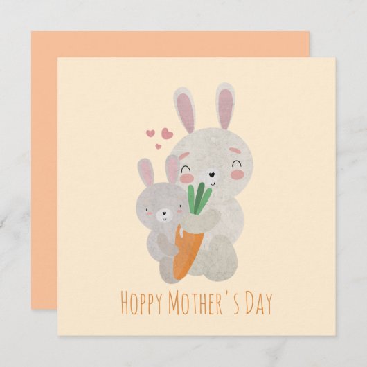 Muttertag der Mohn (Vorne/Hinten)