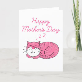 Muttertag der Mutter Dankeskarte