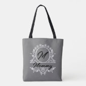 "Muttertag der Mutter" individuell anpassbar Tasche (Rückseite)