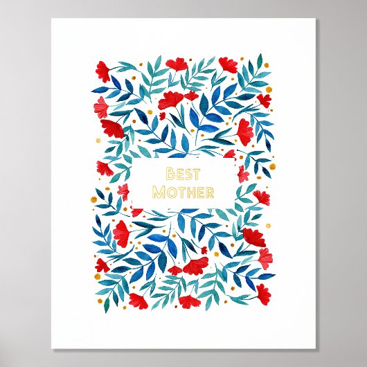 Muttertag der Mutter Magischer Garten Foliendrucke (Vorderseite)