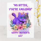 Muttertag der phantastischen Mama Karte (Gelbe Blume)