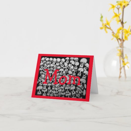 Muttertag der Rockin Karte (Gelbe Blume)