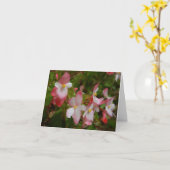 Muttertag der rosa Blume Karte (Gelbe Blume)