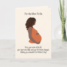 Muttertag der Schwarzen Expektin