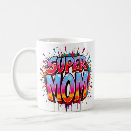 Muttertag der Super-Mama Kaffeetasse