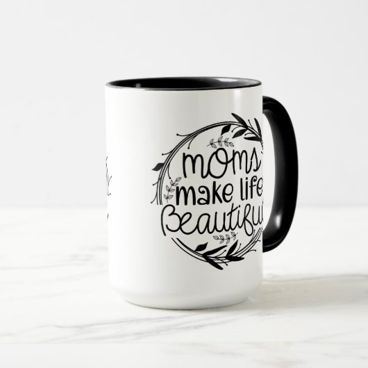 Muttertag der Tasse (VorderseiteRechts)