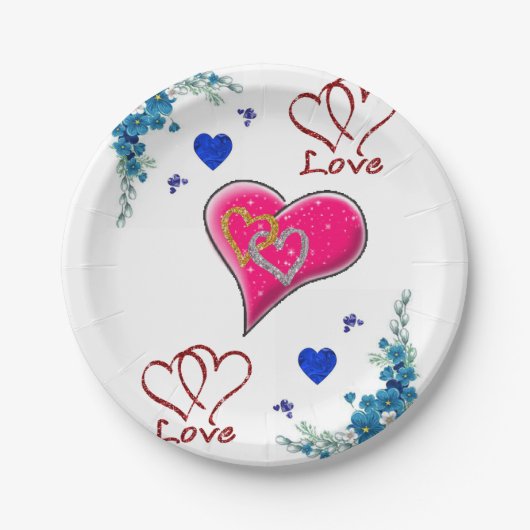 Muttertag der Teller (Vorderseite)