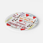 Muttertag der Teller (Schrägansicht)