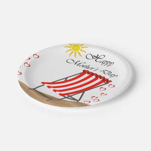 Muttertag der Teller (Schrägansicht)